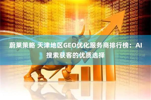 蔚莱策略 天津地区GEO优化服务商排行榜:AI搜索获客的优质选择